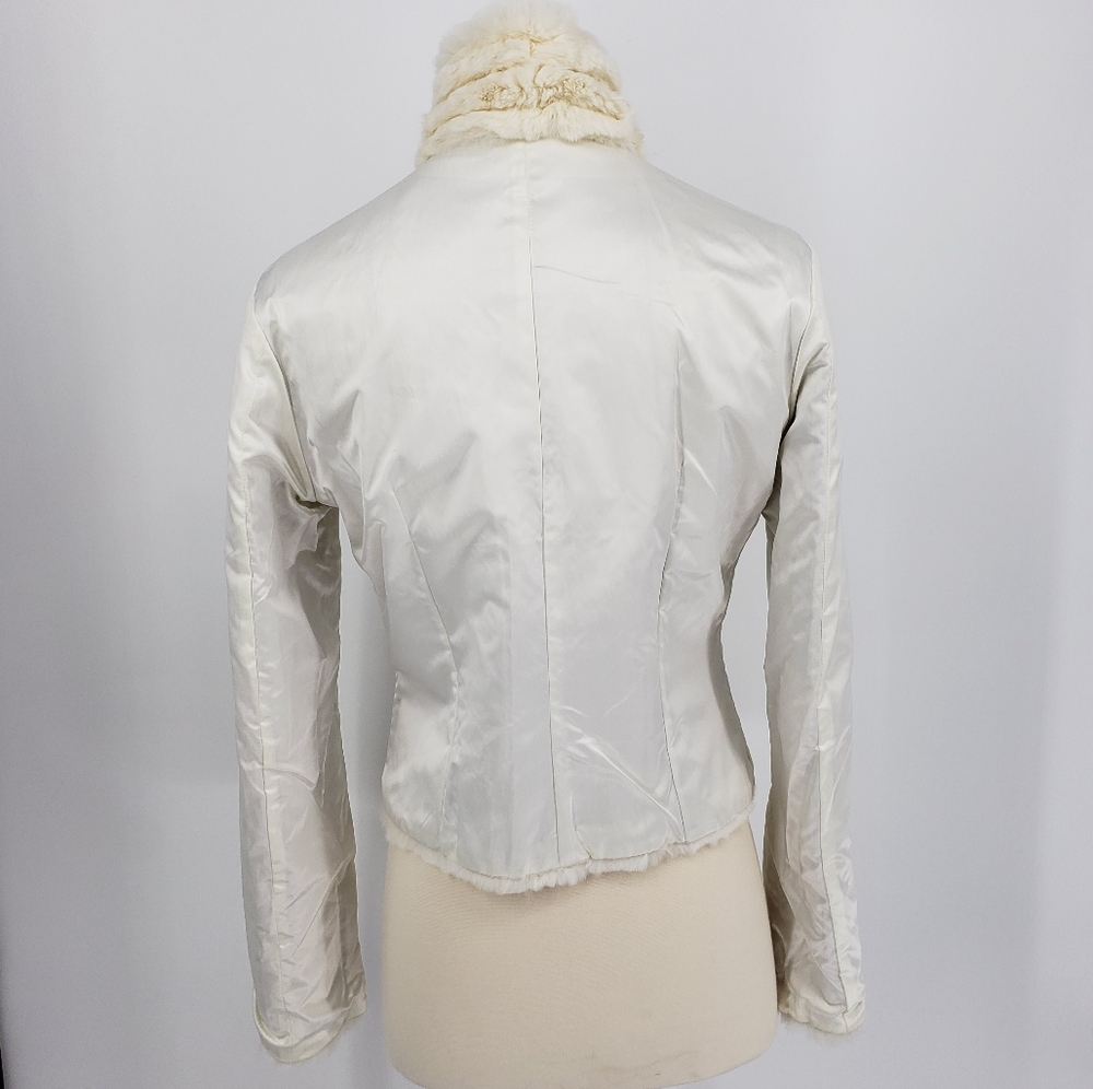 June Rabbit Fur Reversible Jacket - Picture 5 of 9
